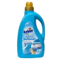 Suavizante de telas de la marca Kalyon, con aroma a "Ocean Fresh" (Océano Fresco).