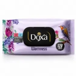 Toallitas húmedas Doxa con aroma "Romance". 