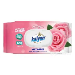 Toallitas húmedas Kalyon Pink Rose.