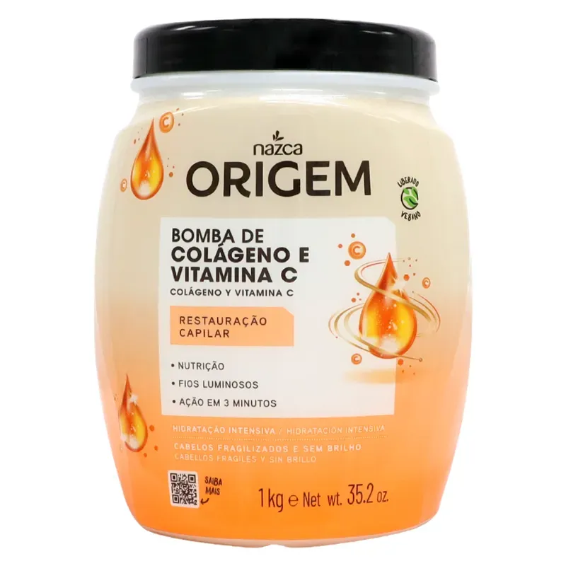 TRATAMIENTO-ORIGEM 1KG BOMBA COLAGENO E VIT C