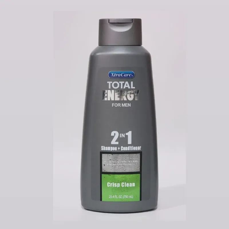 XtraCare Total Energy 2 en 1 Champú + Acondicionador para hombres. 