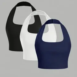 Blusas de cuello deportivas para gym y casuales