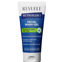 Limpiador facial con ácido salicílico y zinc.