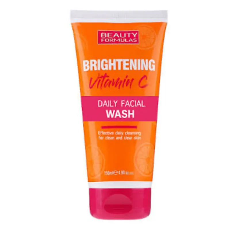 Limpiador facial con vitamina C.