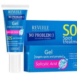 Spot acné con ácido salicílico.