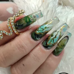 Efecto mármol 