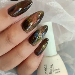 Esmalte semipermanente ojos de gato 