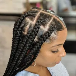 Jumbo braids