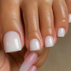 Uñas de sofgel en todas las uñas de los pies