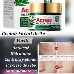 Crema Facial de Te verde
