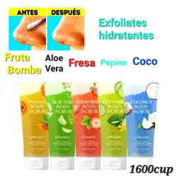 Exfoliantes fácil y corporales 