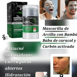 Mascarilla de Arcilla Bambú y Baba de Caracol 
