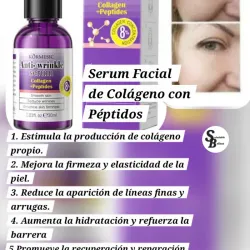 Serum Facial de Colágeno con  Peptidos