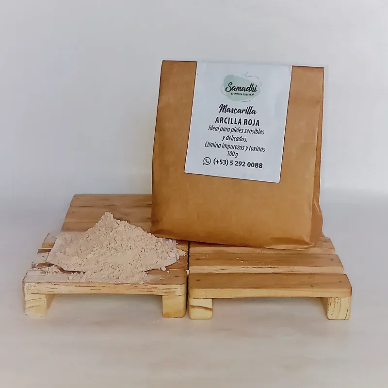 Mascarilla de Arcilla Roja 
