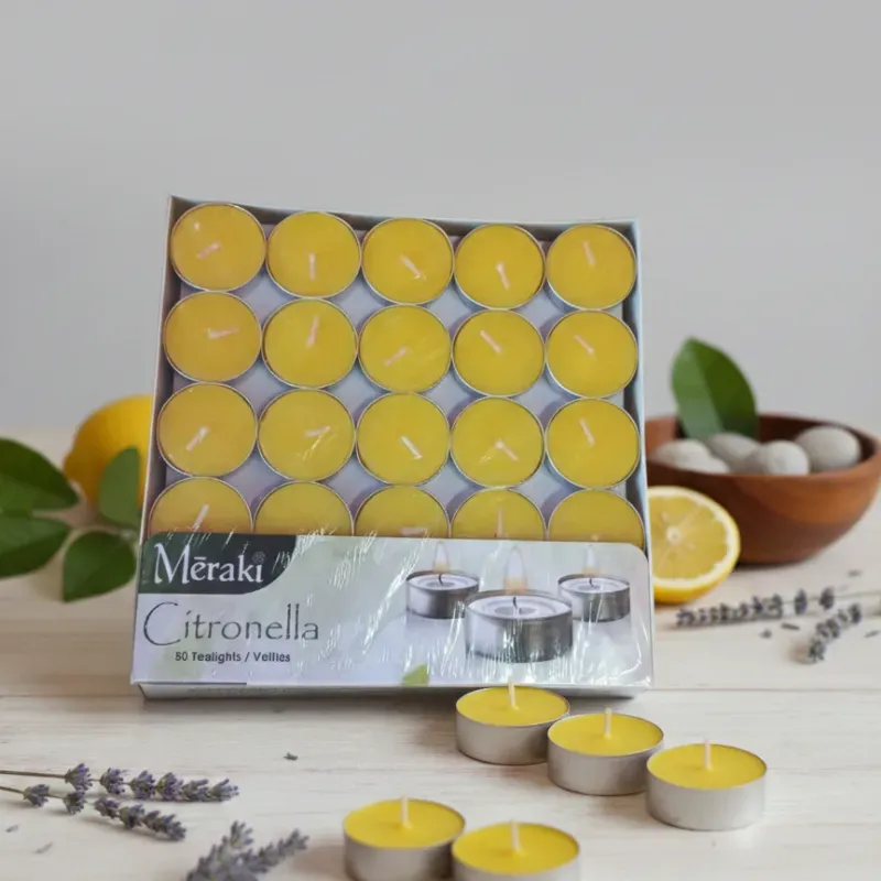 🕯 Velas de Citronella (paq 50)
