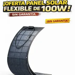 ✨Panel solar flexible de 100w✨