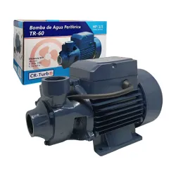Bomba periférica CR-TURBO 370W (0.5 HP) 110V TR-60