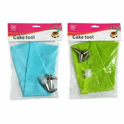 Boquillas con manga grande y adaptador 