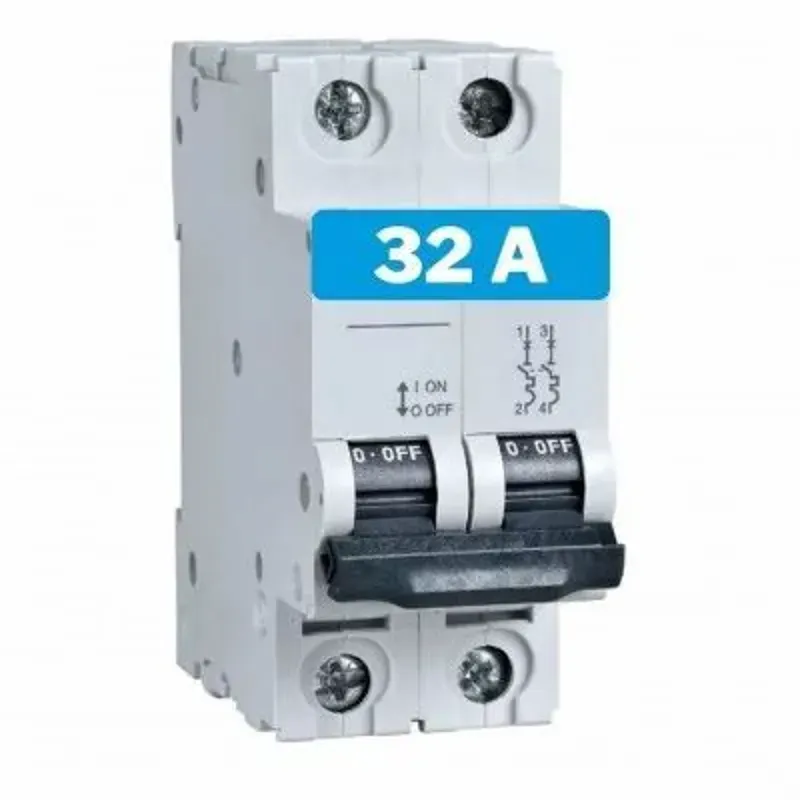 Breaker Termomagnetico 2 POLO 32 AMP
