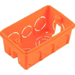 Caja de empotrar 4X2 rectangular