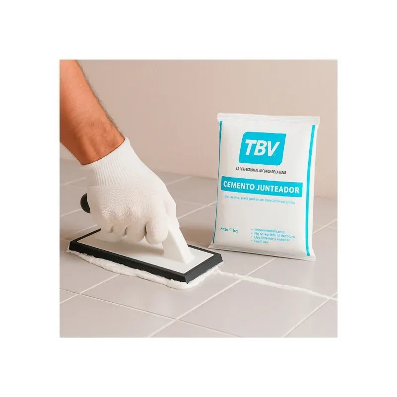 Cemento junteador blanco 1 kg