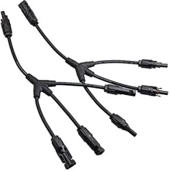 Conector MC4 Tipo Y 1 a 3