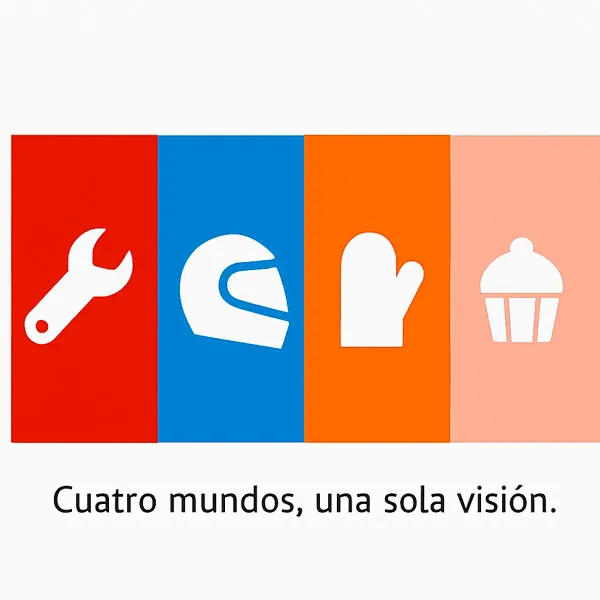 Samé 360 no es solo una tienda online: es una experiencia integral pensada para quienes valoran la versatilidad.Nacida del espíritu emprendedor esta tienda reúne lo mejor de cuatro mundos en un solo lugar: herramientas de ferretería confiables, accesorios para motos que inspiran movimiento, artículos del hogar que hacen la vida más cómoda, y productos de repostería que endulzan cada momento. 
Samé 360 Cuatro mundos, una sola visión.