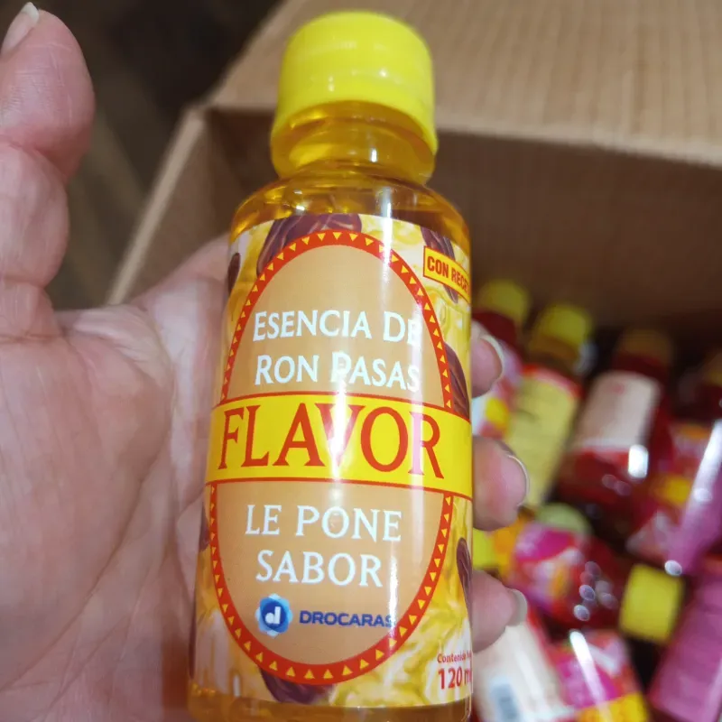 Esencia de ron pasas 120ml 