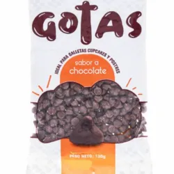 Gotas de chocolate 130g 