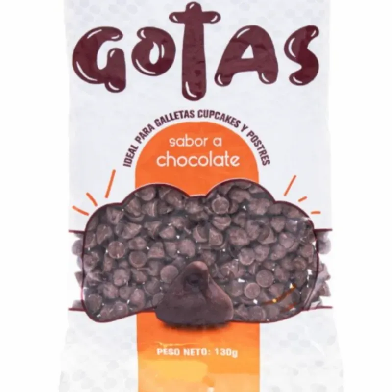 Gotas de chocolate 130g 