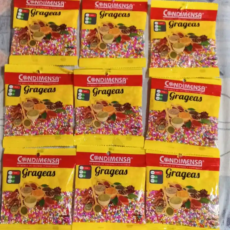 Grageas de colores 50g 