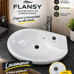 Lavamanos para Sobre Encimera