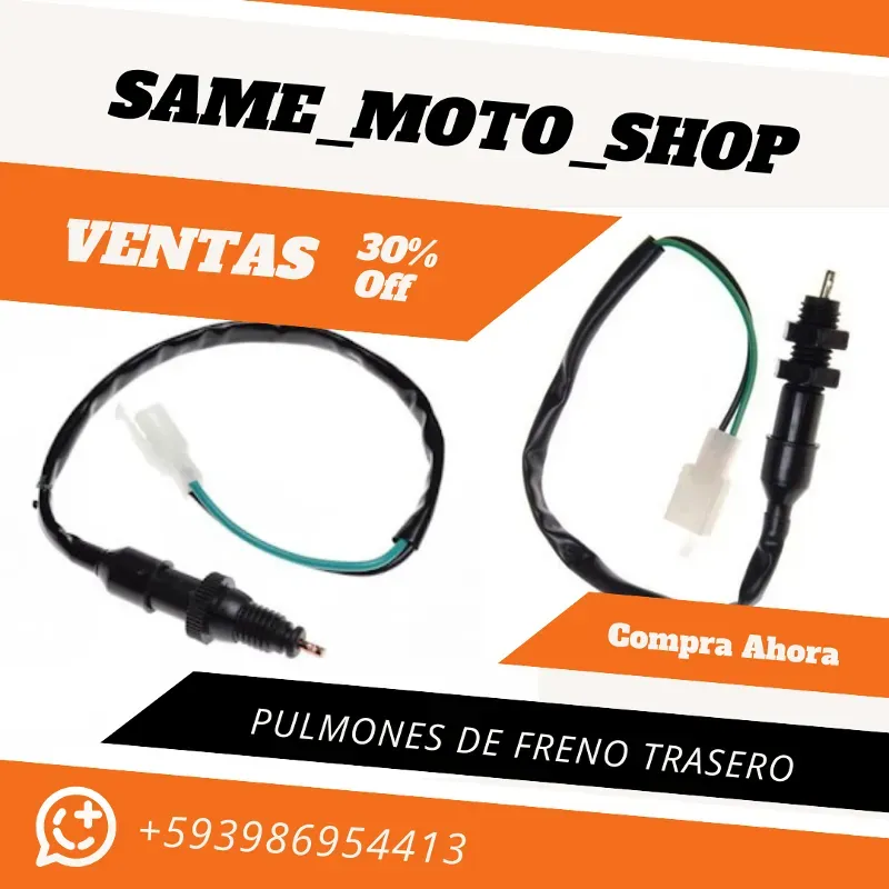 Pulmones de Freno Trasero con socket 