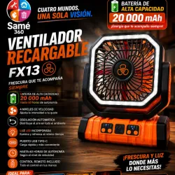 Ventilador recargable FX13