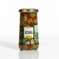 Aceituna Troceada Rellena c/Pimiento 163gr