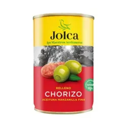 Aceitunas Rellenas Con Chorizo 