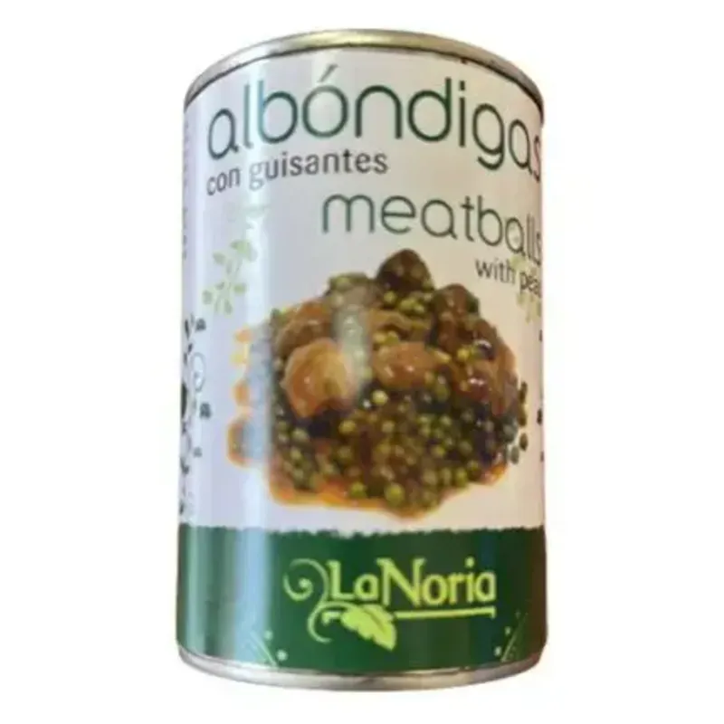 Albóndigas con Guisantes 