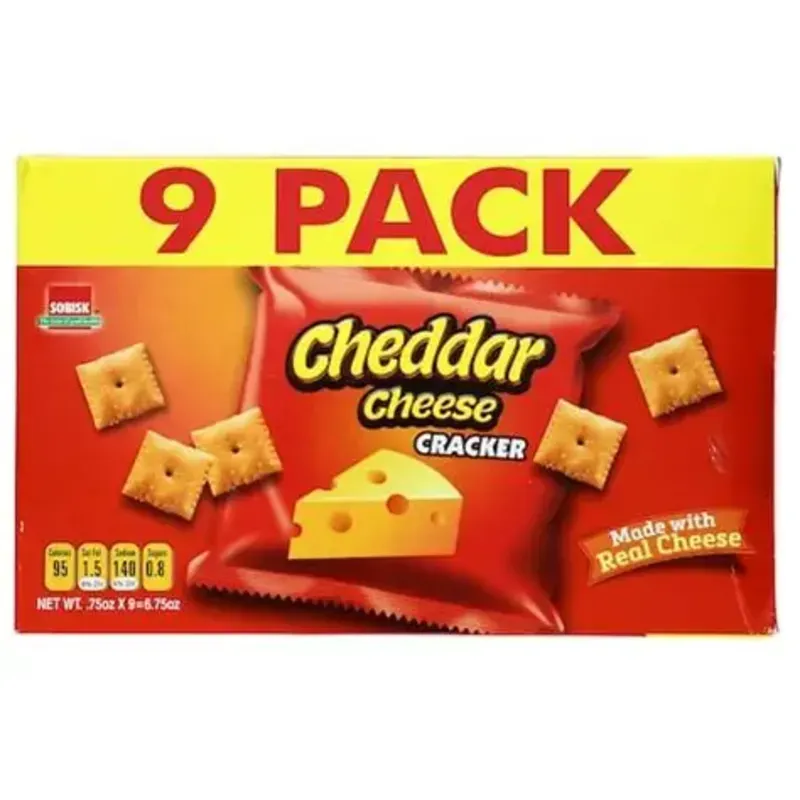 Caja Galletas Cheddar Chesse