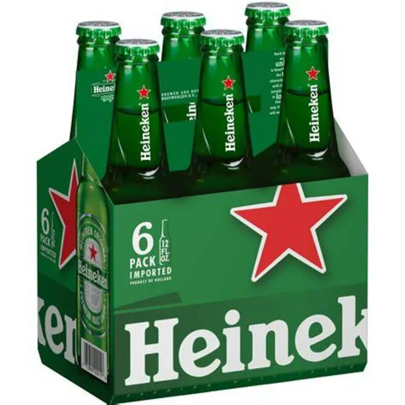 Cerveza Heineken (Pack x 6)