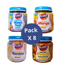 Compota Pack X8 Surtido