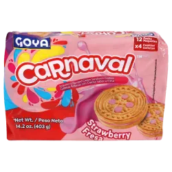Galletas Carnaval Goya Fresa