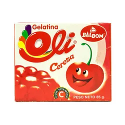 Gelatina Olí Cereza 85gr