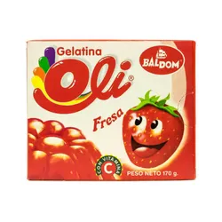 Gelatina Oli Fresa 85gr 