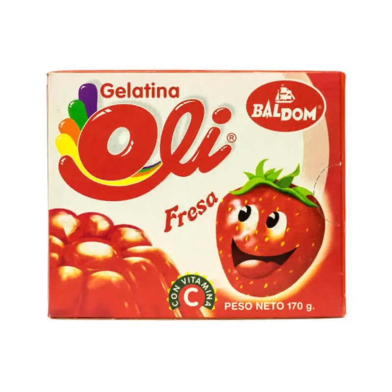 Gelatina Oli Fresa 85gr 
