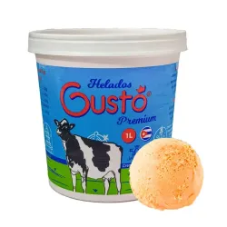 Helado Gustó Naranja Piña 1lt