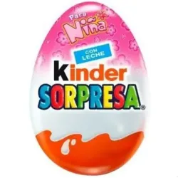 Huevo Kinder Sorpresa Niña