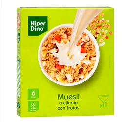 Muesli con frutas  