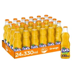 Refresco Fanta 330ml Botella (24 Unidades)