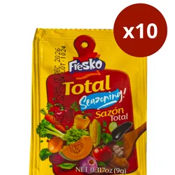 Sazón Total Fresko (pack x 10)