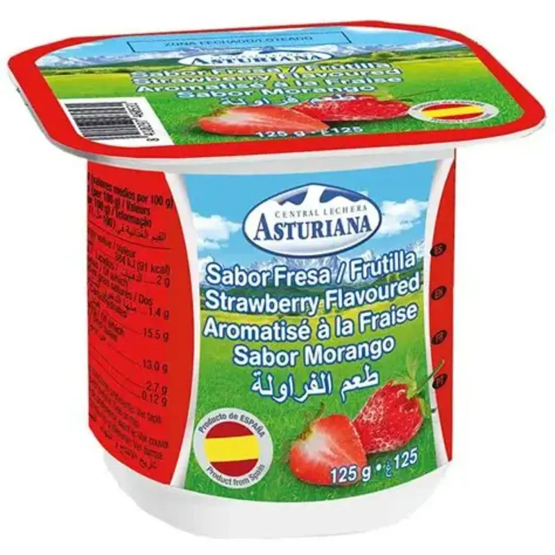 Yogurt La Asturiana Fresa  125gr 
